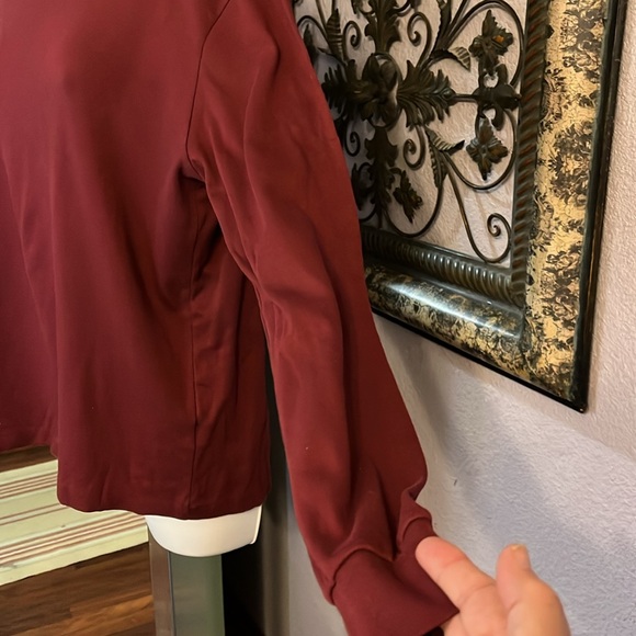 VTG WSU Burgundy Turtleneck- made in USA by Cross Creek Sz L - Picture 3 of 9